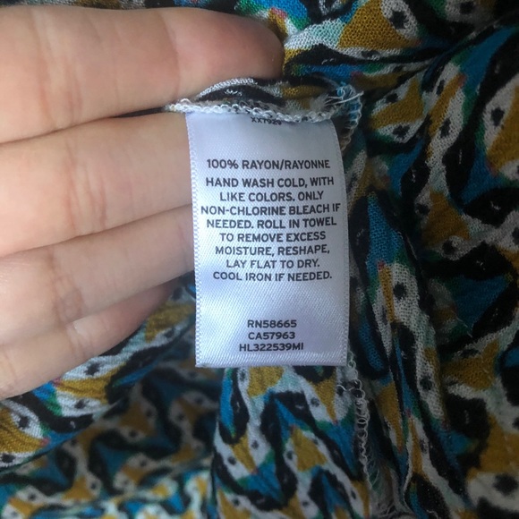 fox printed blouse - Picture 4 of 5